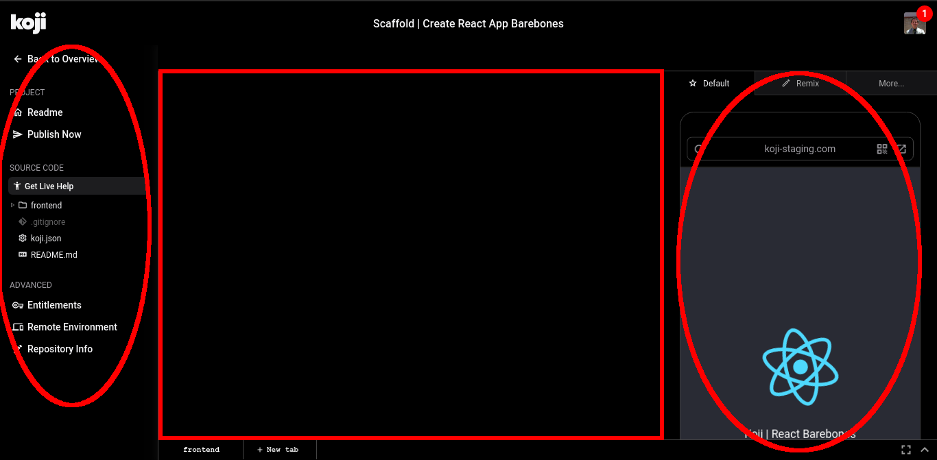 File and folder navigation