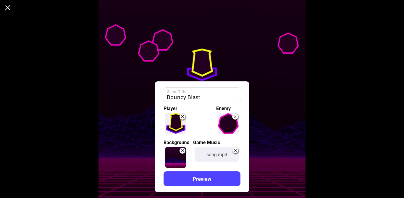 Bouncy Blast remix page